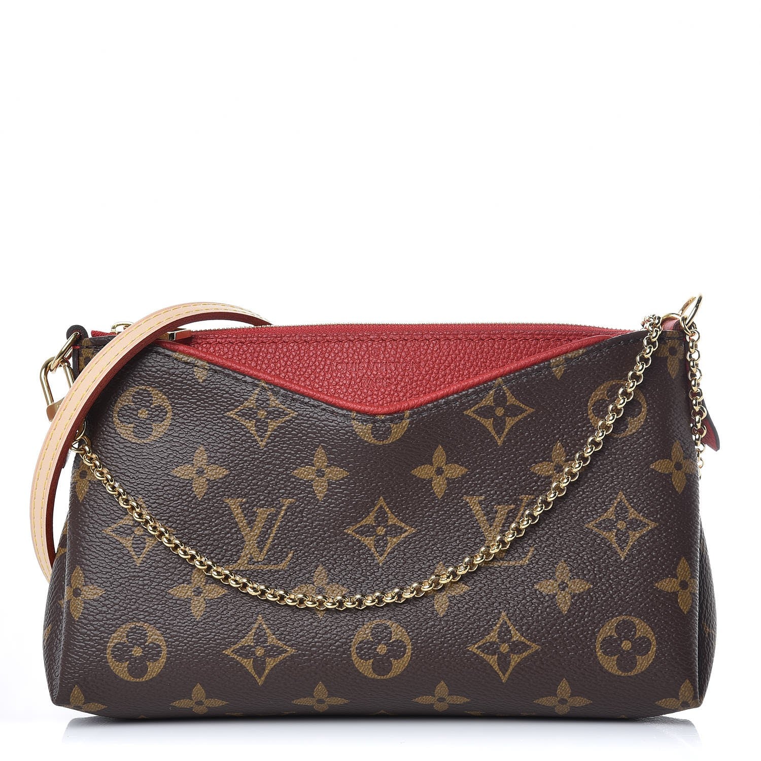 Louis Vuitton Monogram Pallas Clutch Cherry 1 of 7