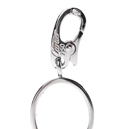Cartier 18K White Gold Diamond LOVE Ring Charm 4 of 6
