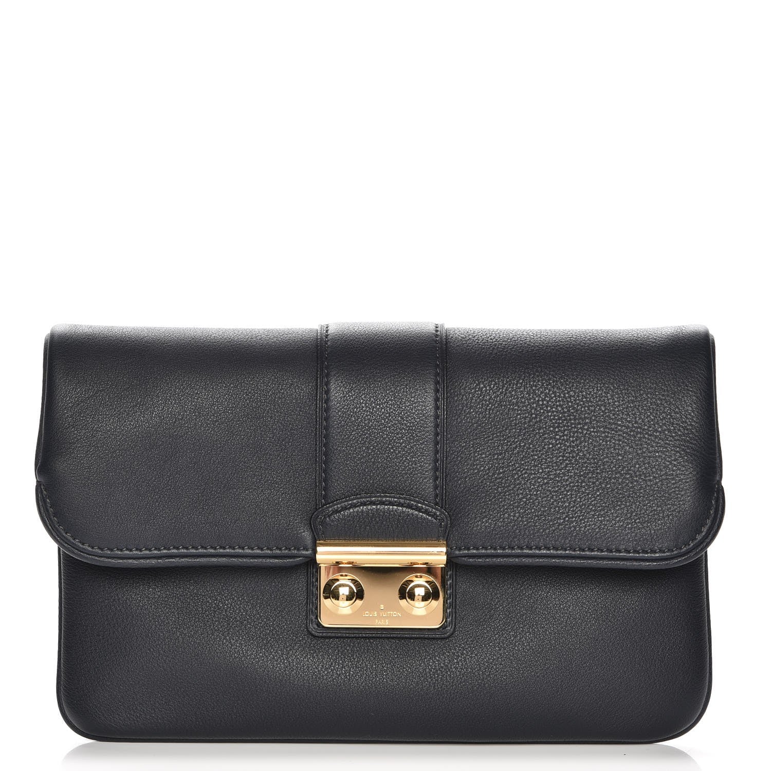 Louis Vuitton Calfskin Slim Clutch MM Sofia Coppola Cobalt 1 of 7
