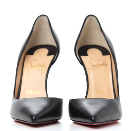Christian Louboutin Shiny Nappa Iriza 100 Pumps 36.5 Black 2 of 8