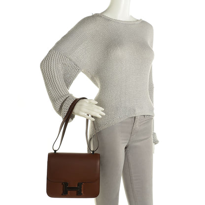 Hermes Sombrero Constance 24 Brulee 2 of 12