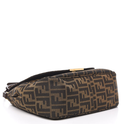 Fendi Zucca Vitello Artic Messenger Bag Tobacco Castagna 4 of 9