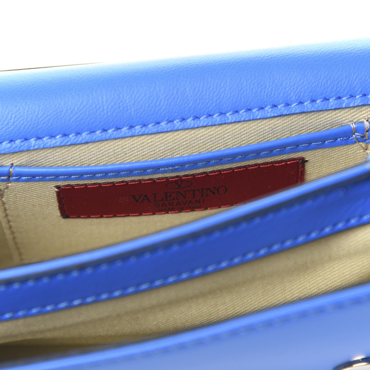 Nappa Mini Va Va Voom Shoulder Bag Blue Fluo