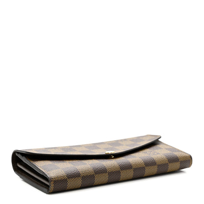 Louis Vuitton Damier Ebene Sarah Wallet NM 4 of 7