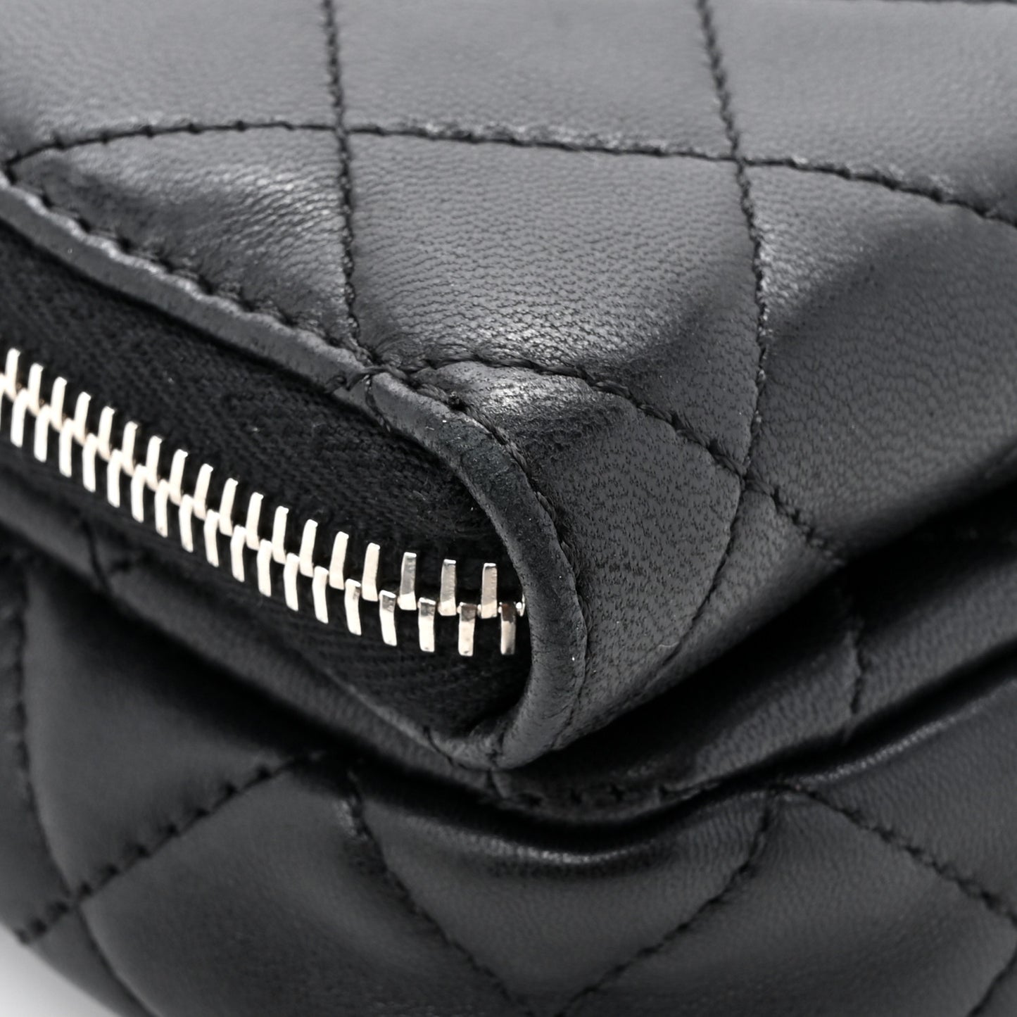 Lambskin Quilted New Mini Flap Black