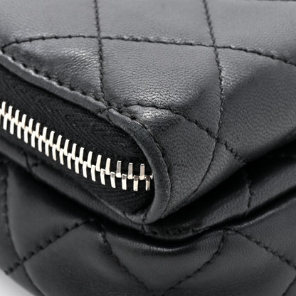 Chanel Lambskin Quilted New Mini Flap Black 12 of 14