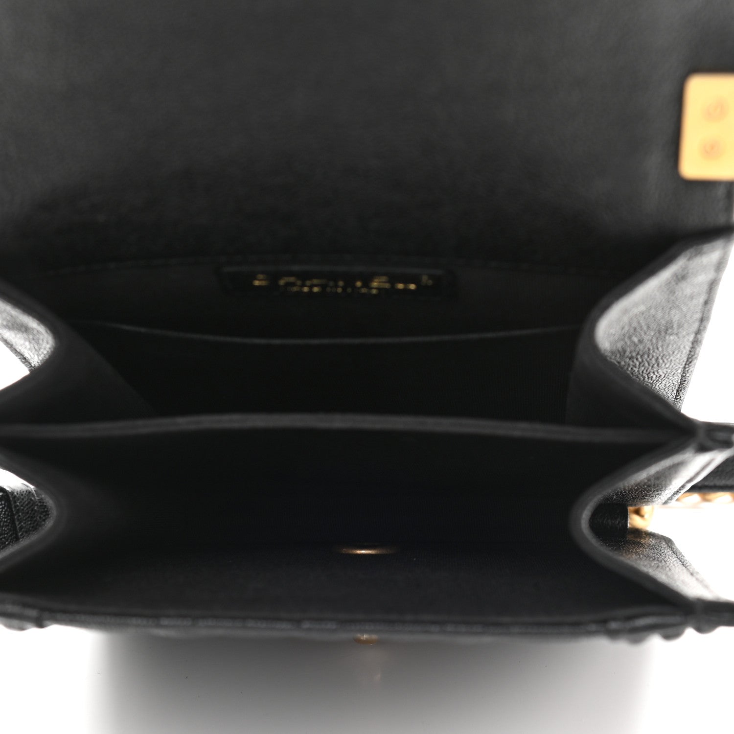 Chanel Caviar Quilted North South Boy Flap Black 5 of 13