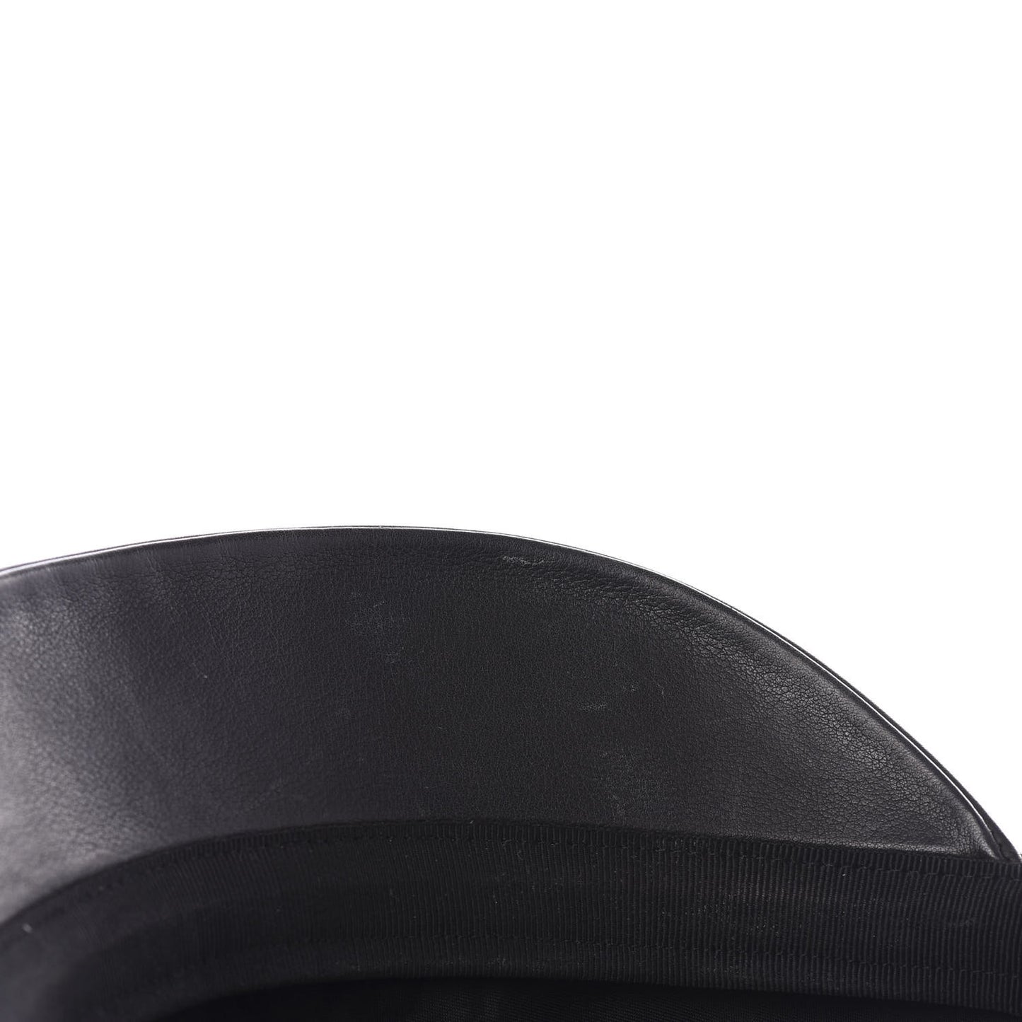 Wool Calfskin Hat Cap 57 Black