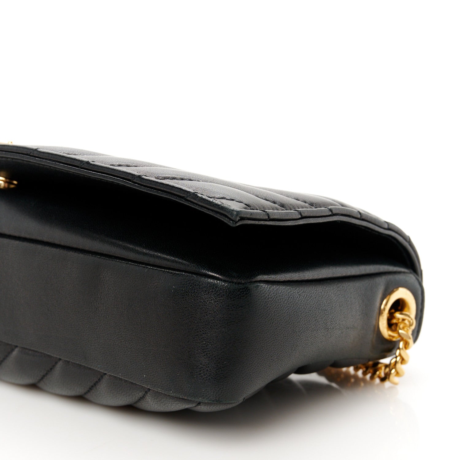 Saint Laurent Lambskin Matelasse Monogram Kate 99 Black 10 of 10