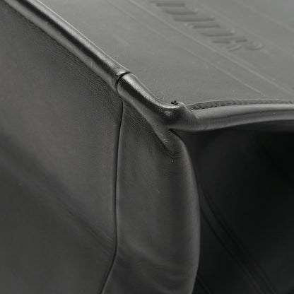 Christian Dior Calfskin Embossed Medium Book Tote Black 9 of 11