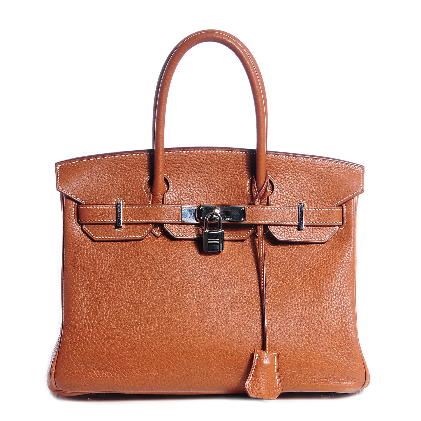 Taurillon Clemence Birkin 30 Gold