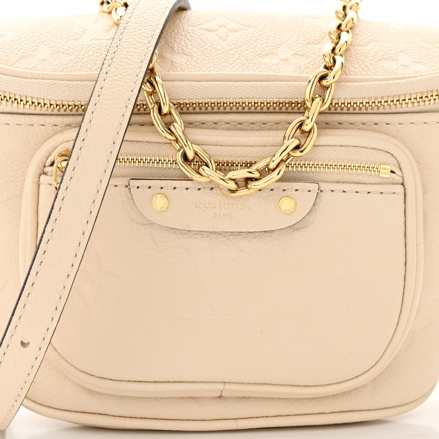 Louis Vuitton Empreinte Mini Bumbag Cream 7 of 9