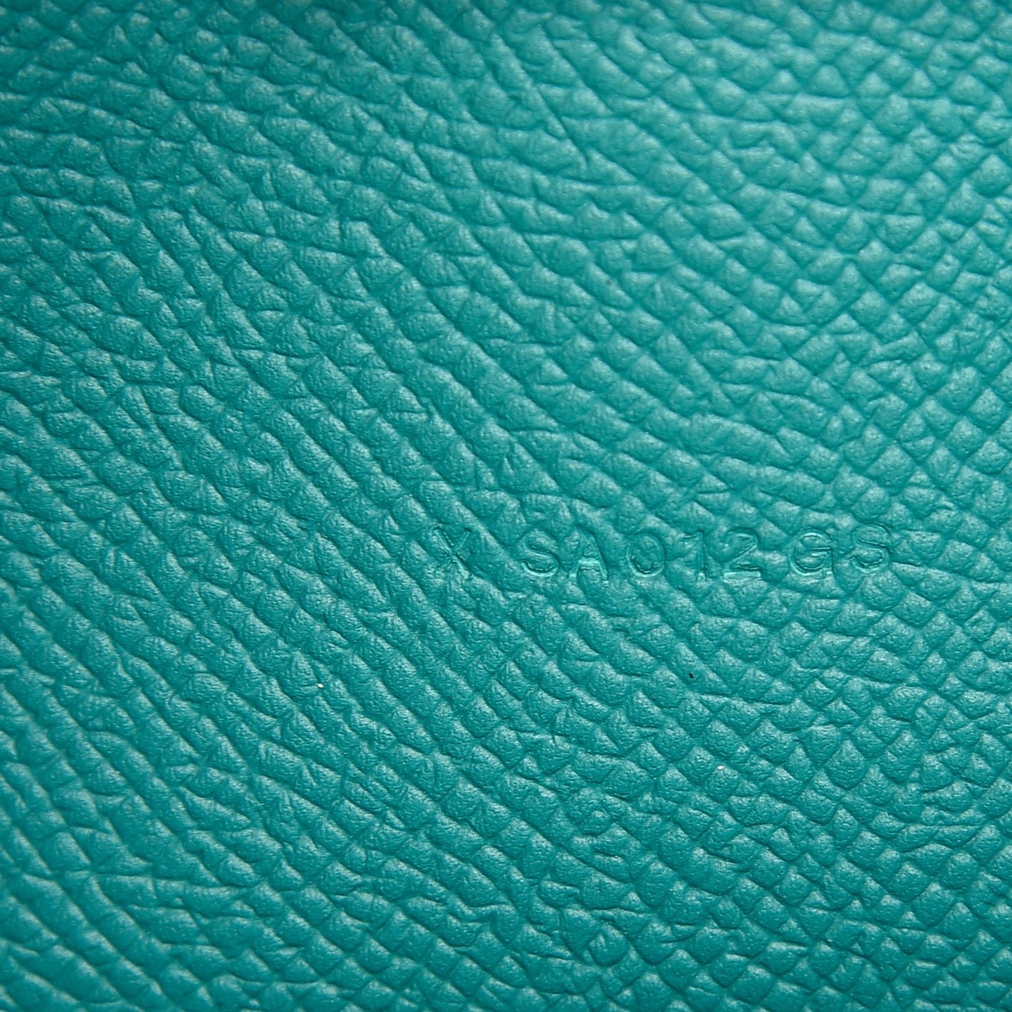 Epsom Constance Long Wallet Bleu Paon