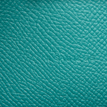 Hermes Epsom Constance Long Wallet Bleu Paon 7 of 8