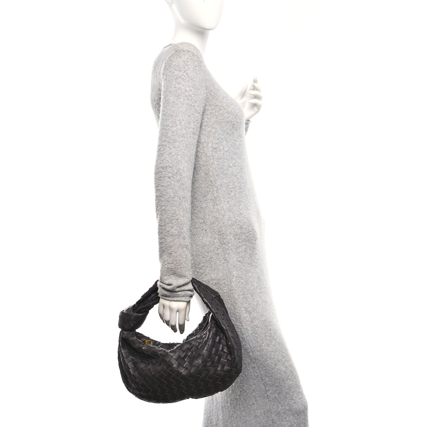 Bottega Veneta Nappa Intrecciato Teen Jodie Hobo Fondant 2 of 11