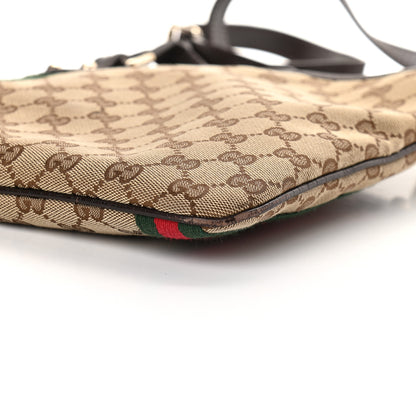 Gucci Monogram Web Jolicoeur Charms Messenger Dark Brown 9 of 11