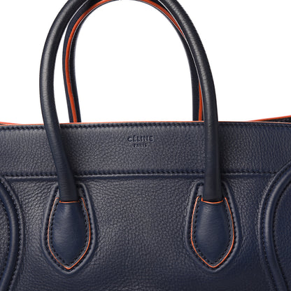 Celine Supple Calfskin Small Phantom Luggage Midnight 5 of 9