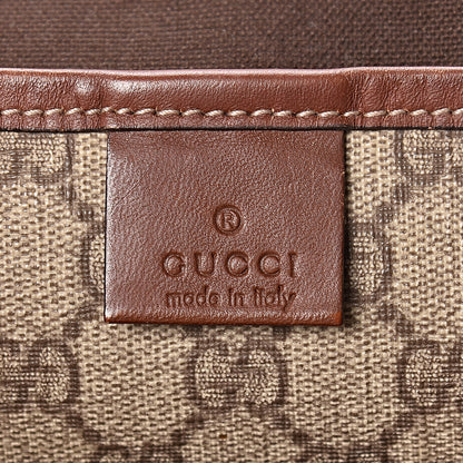 Gucci GG Plus Monogram Small Signature Web Loop Vertical Tote Light Brown 6 of 15
