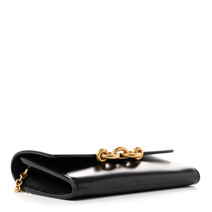 Saint Laurent Smooth Calfskin Le Maillon Chain Wallet Black 4 of 11