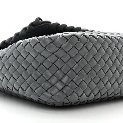 Bottega Veneta Nappa Intrecciato Small Cobble Shoulder Bag Thunder 9 of 10