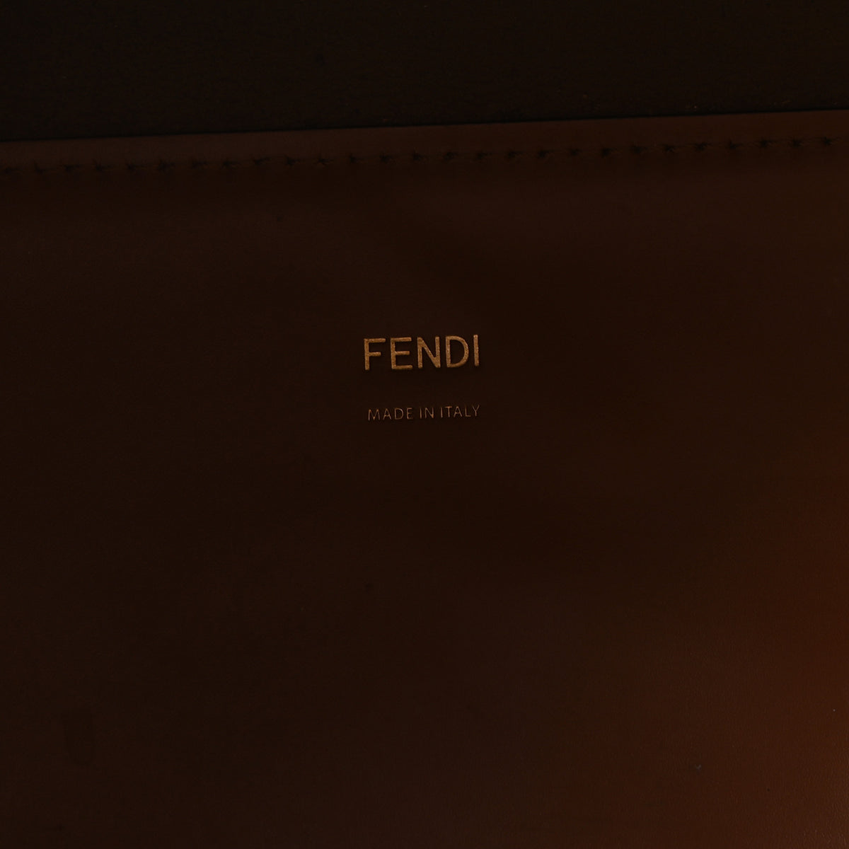 Fendi Vitello King Plexiglass Medium Fendi Sunshine Shopper Tote Cuoio 6 of 10