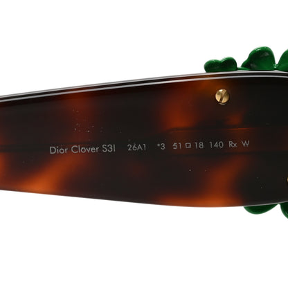 Christian Dior Clover S3I Square Sunglasses Tortoise 7 of 8