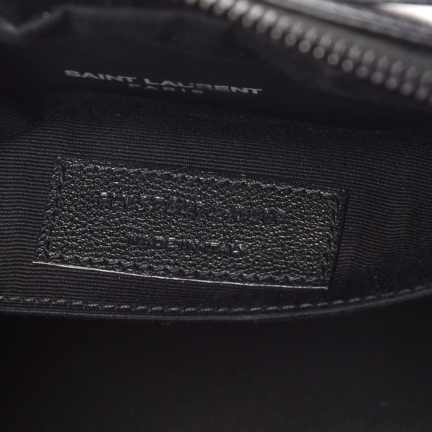 Calfskin Matelasse Monogram Lou Camera Bag Black