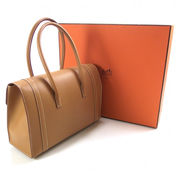 Hermes Chamonix Leather Drag 32 Naturel 3 of 10