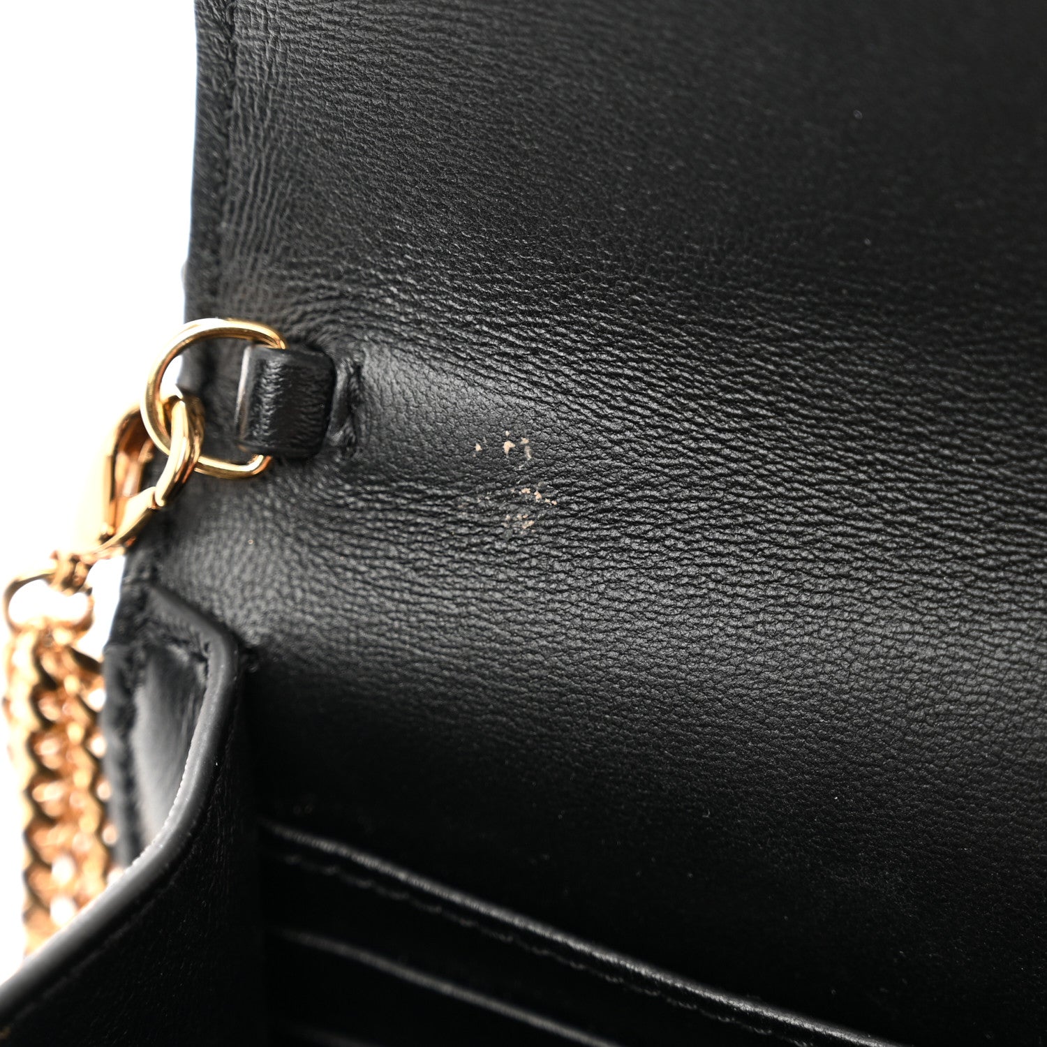 Versace Nappa Quilted Virtus Clutch Bag Black 12 of 12