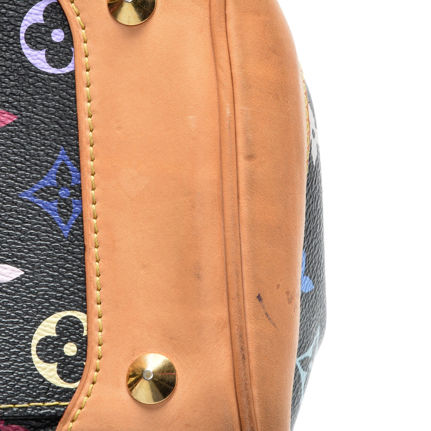 Louis Vuitton Monogram Multicolor Courtney MM Black 15 of 15