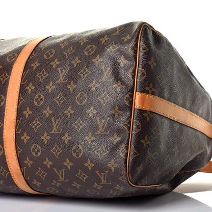 Louis Vuitton Monogram Keepall Bandouliere 55 7 of 10