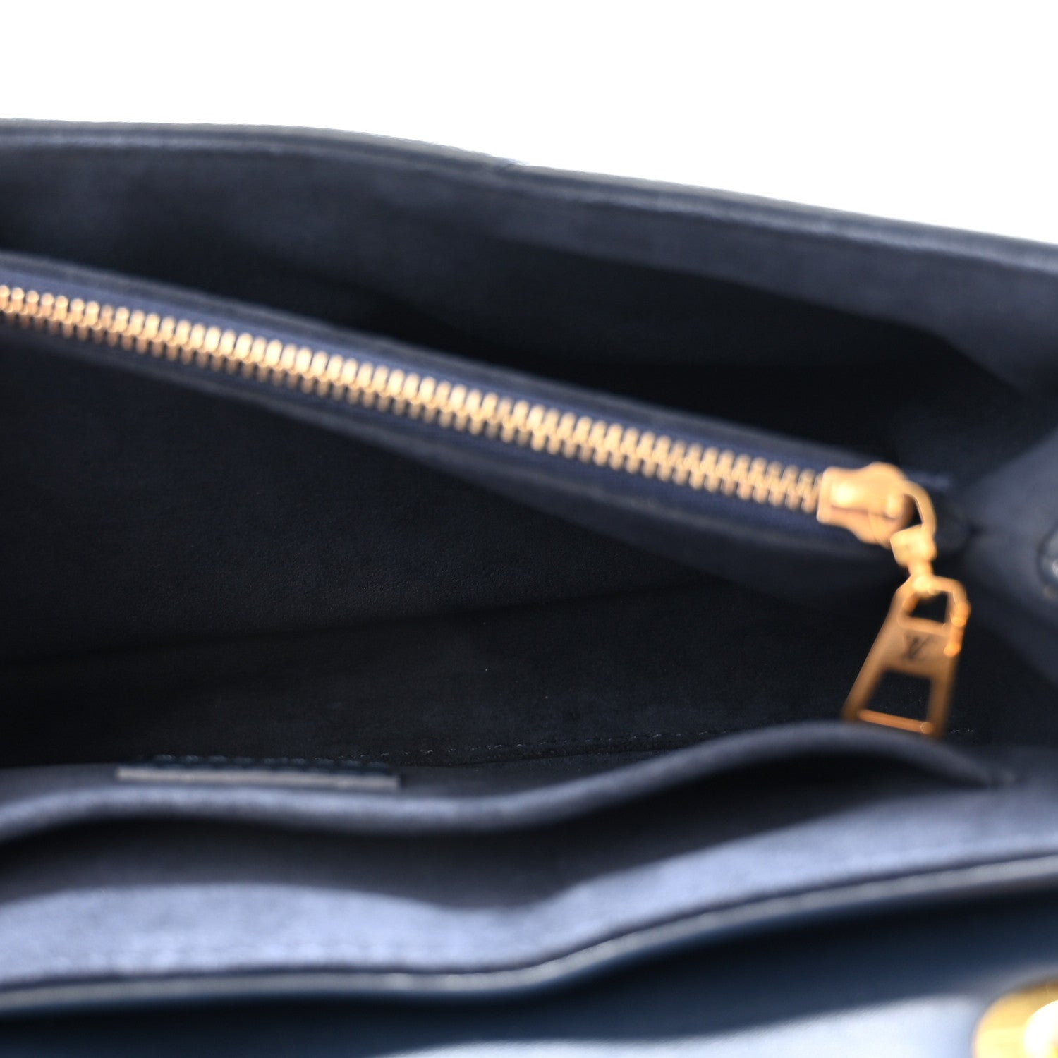 Louis Vuitton Calfskin LV New Wave Chain Bag Bleu Nuit 6 of 11
