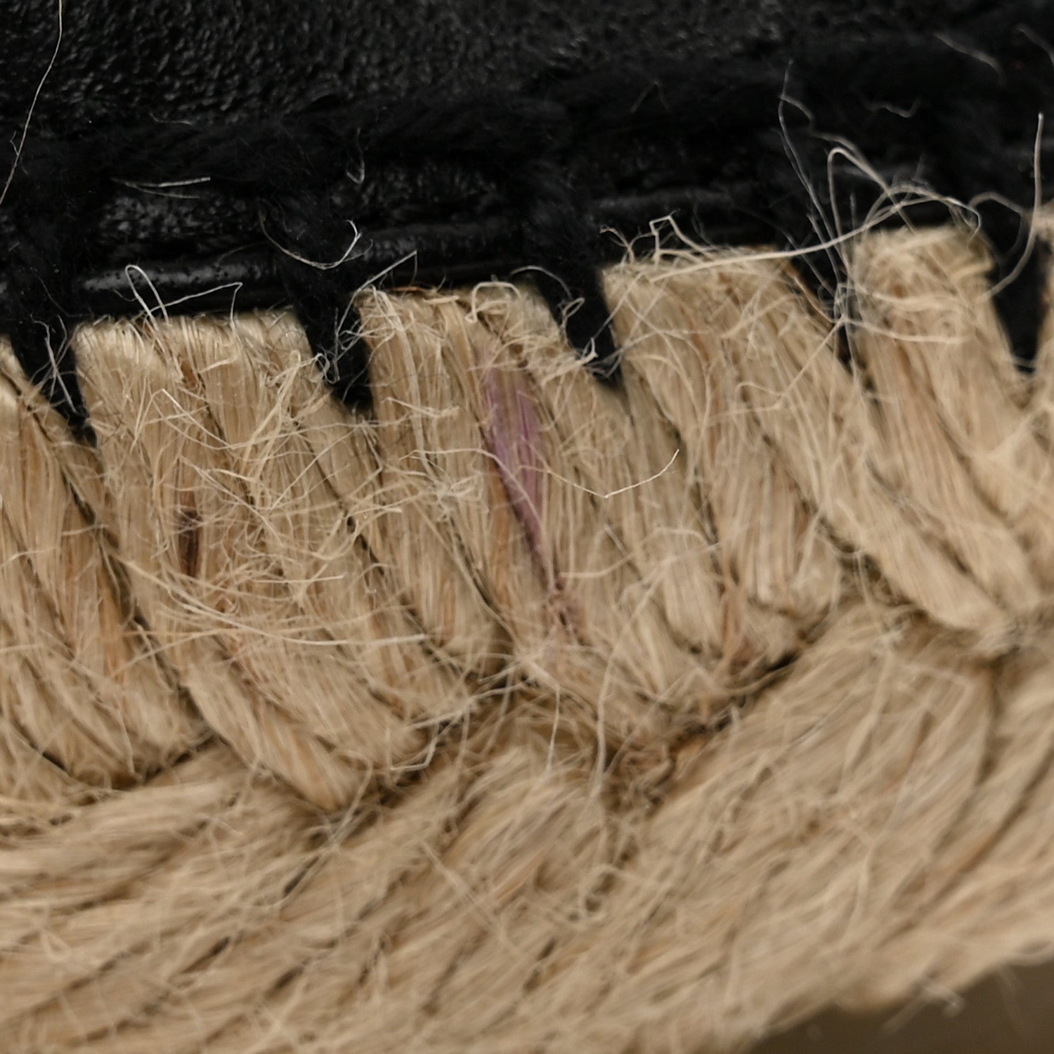 Chanel Lambskin Quilted CC Espadrilles 40 Black 10 of 11