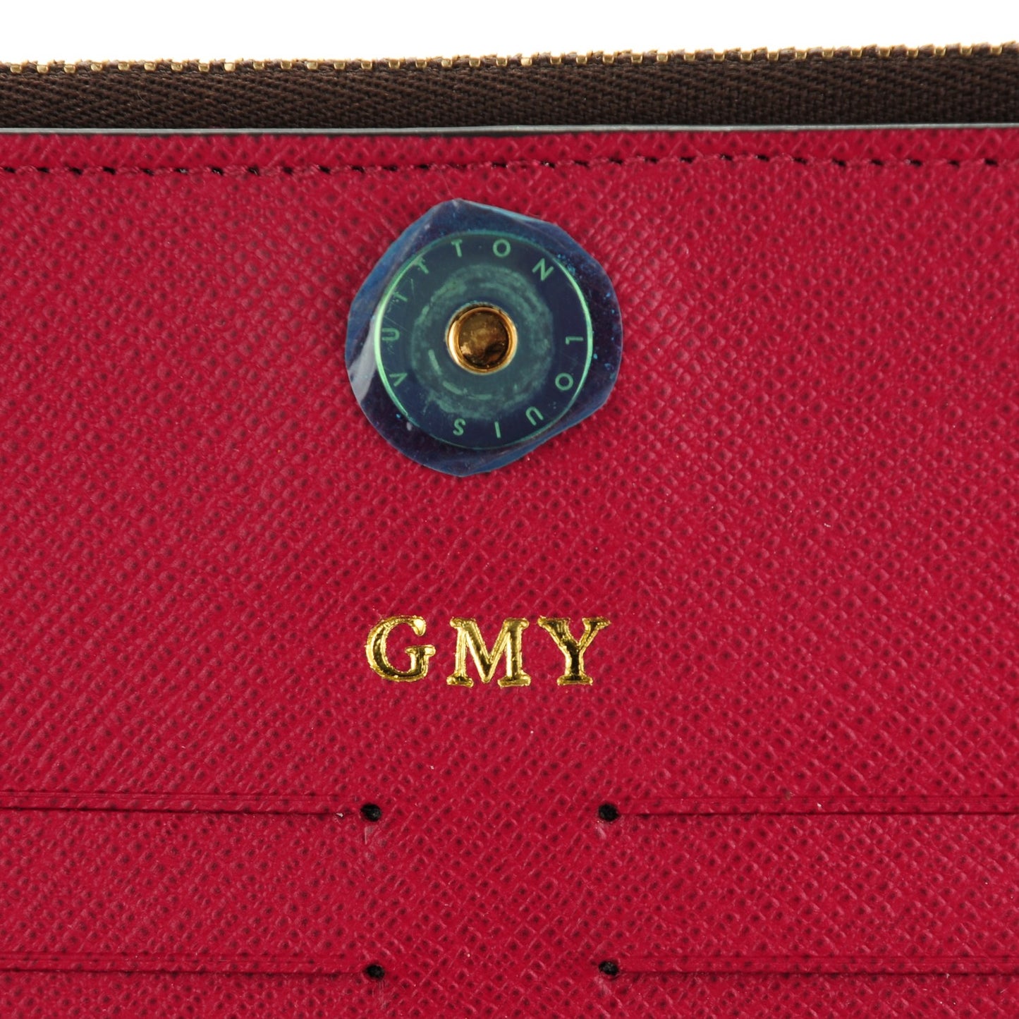 Monogram Adele Wallet Fuchsia