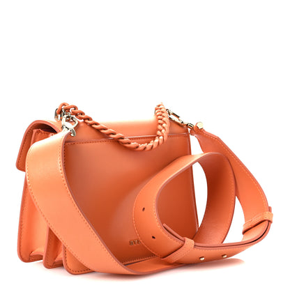 Bulgari Calfskin Serpenti Forever Maxi Chain Crossbody Bag Orange 4 of 11