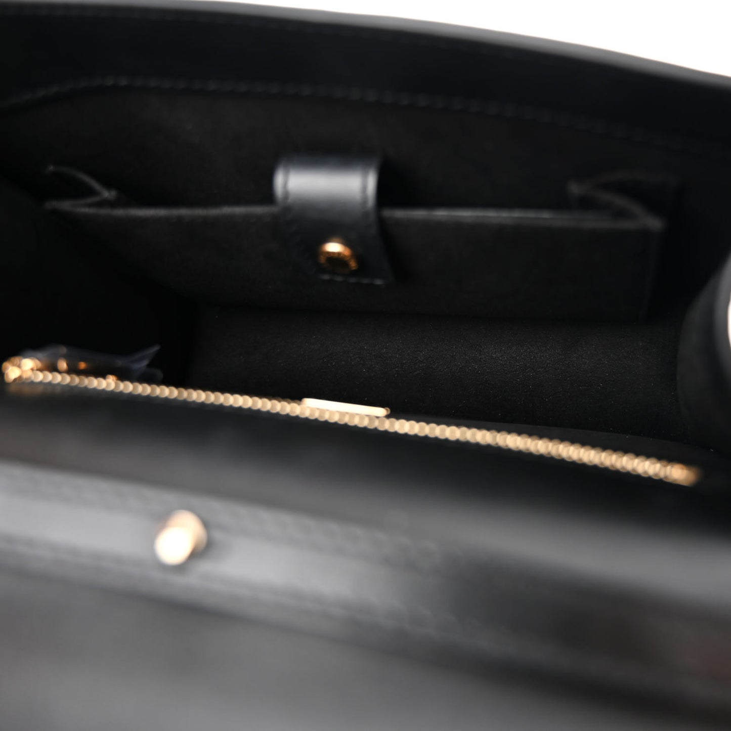 Calfskin DG Logo Flap Crossbody Bag Black
