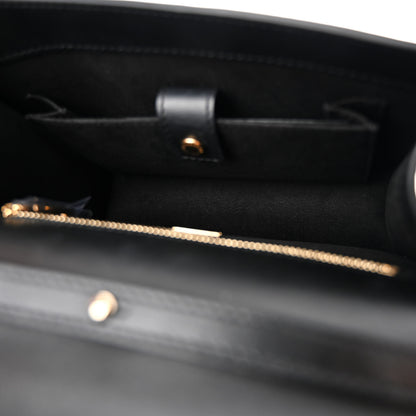 Dolce & Gabbana Calfskin DG Logo Flap Crossbody Bag Black 5 of 11