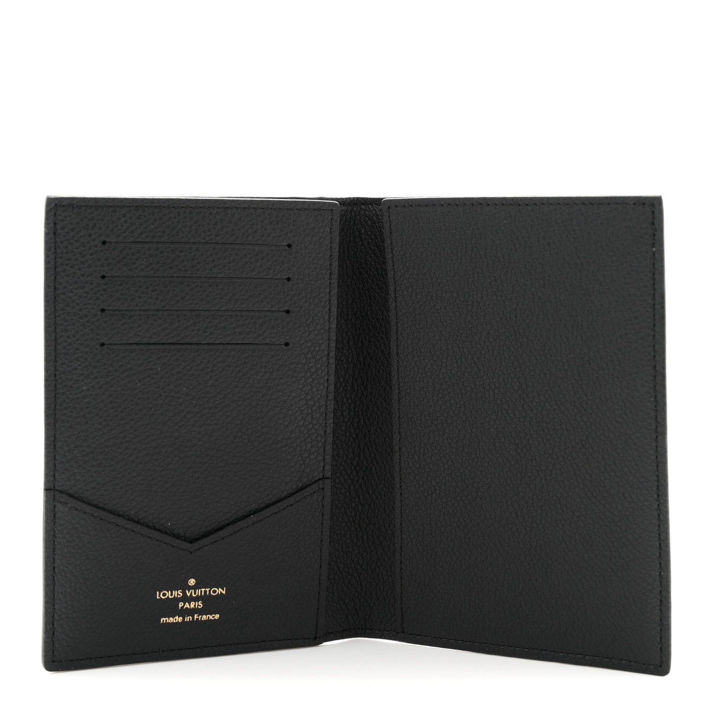 Empreinte Monogram Passport Cover Black
