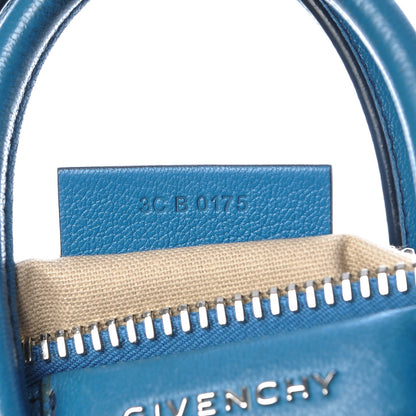 Givenchy Sugar Goatskin Mini Antigona Electric Blue 6 of 15