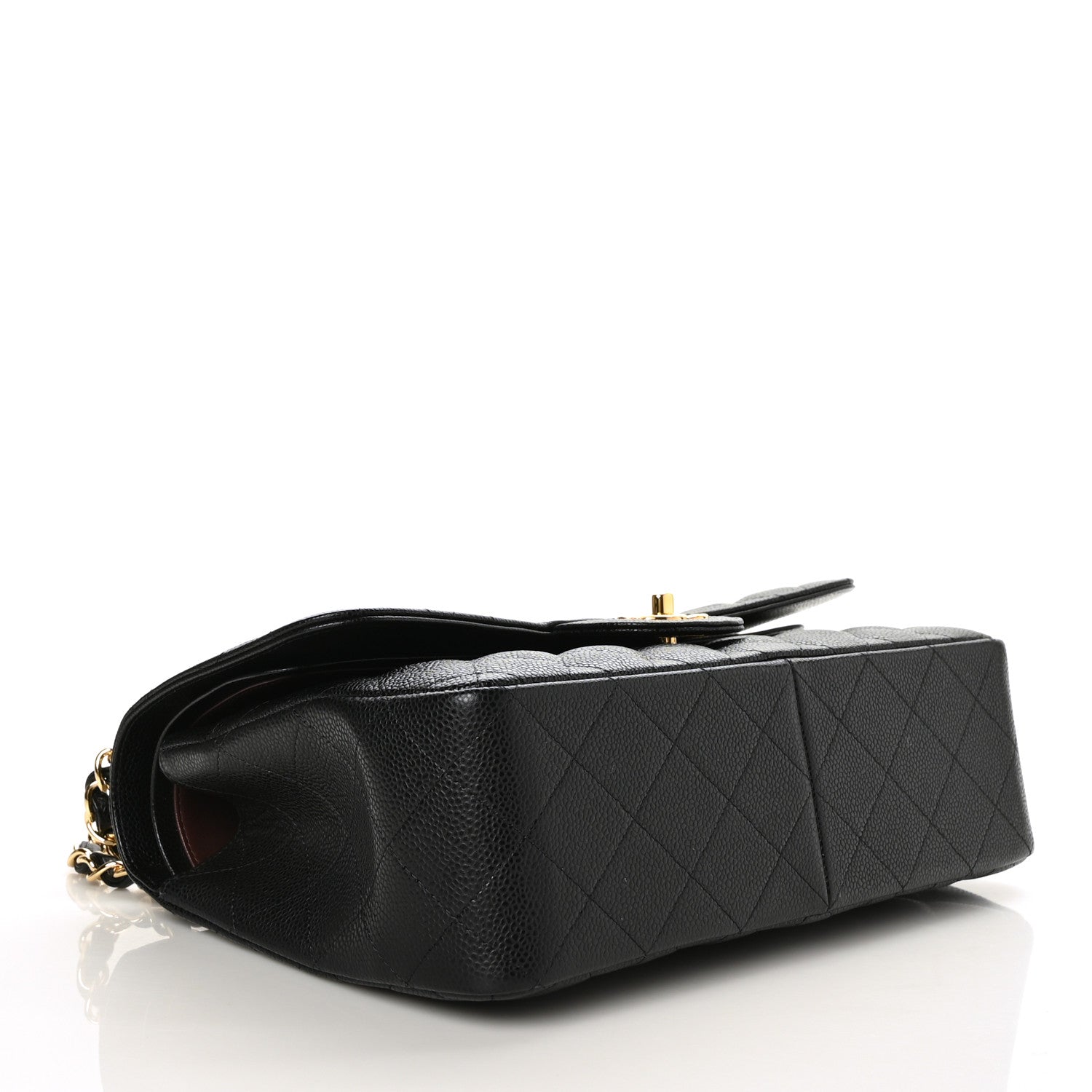 Chanel Caviar Quilted Jumbo Double Flap Black 4 of 11