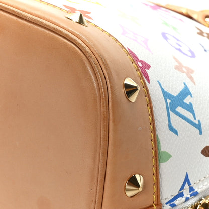 Louis Vuitton Monogram Multicolor Alma White 11 of 12