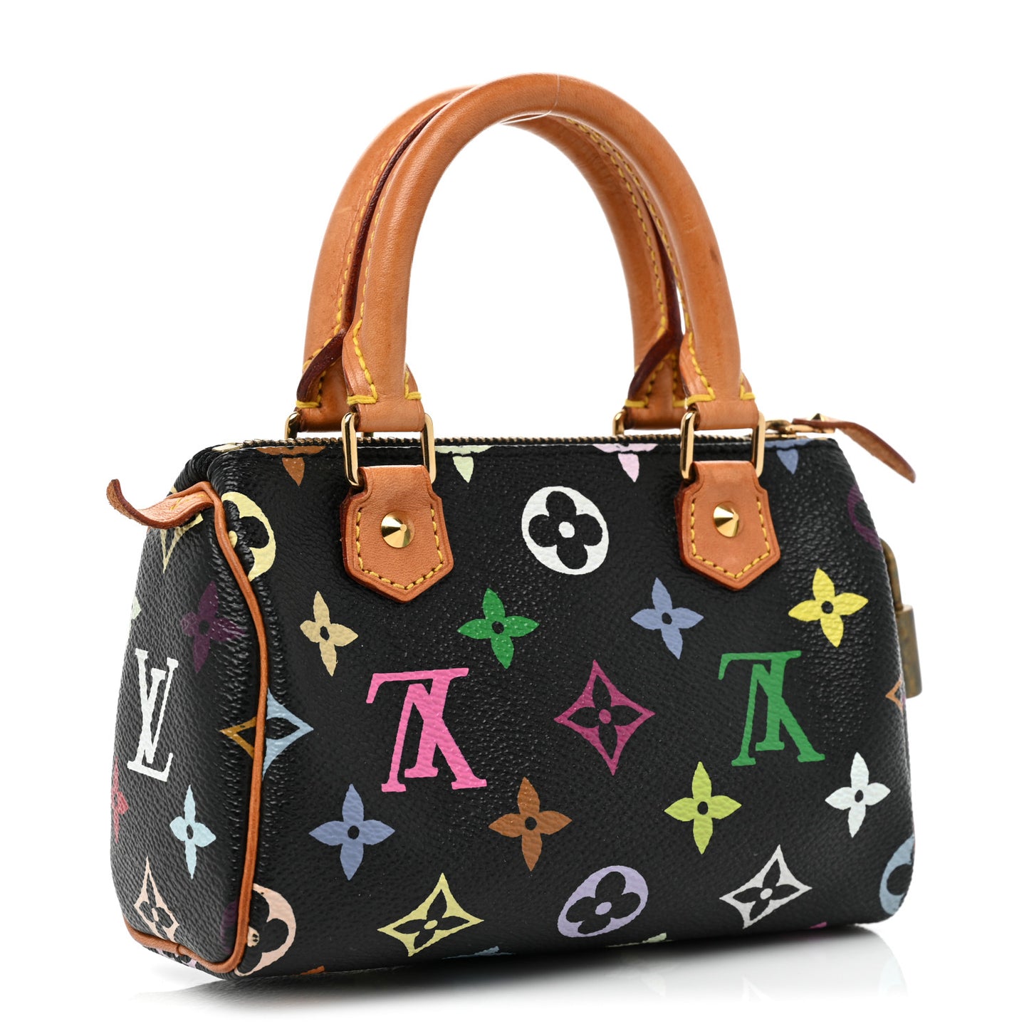 Monogram Multicolor Mini Sac HL Speedy Black