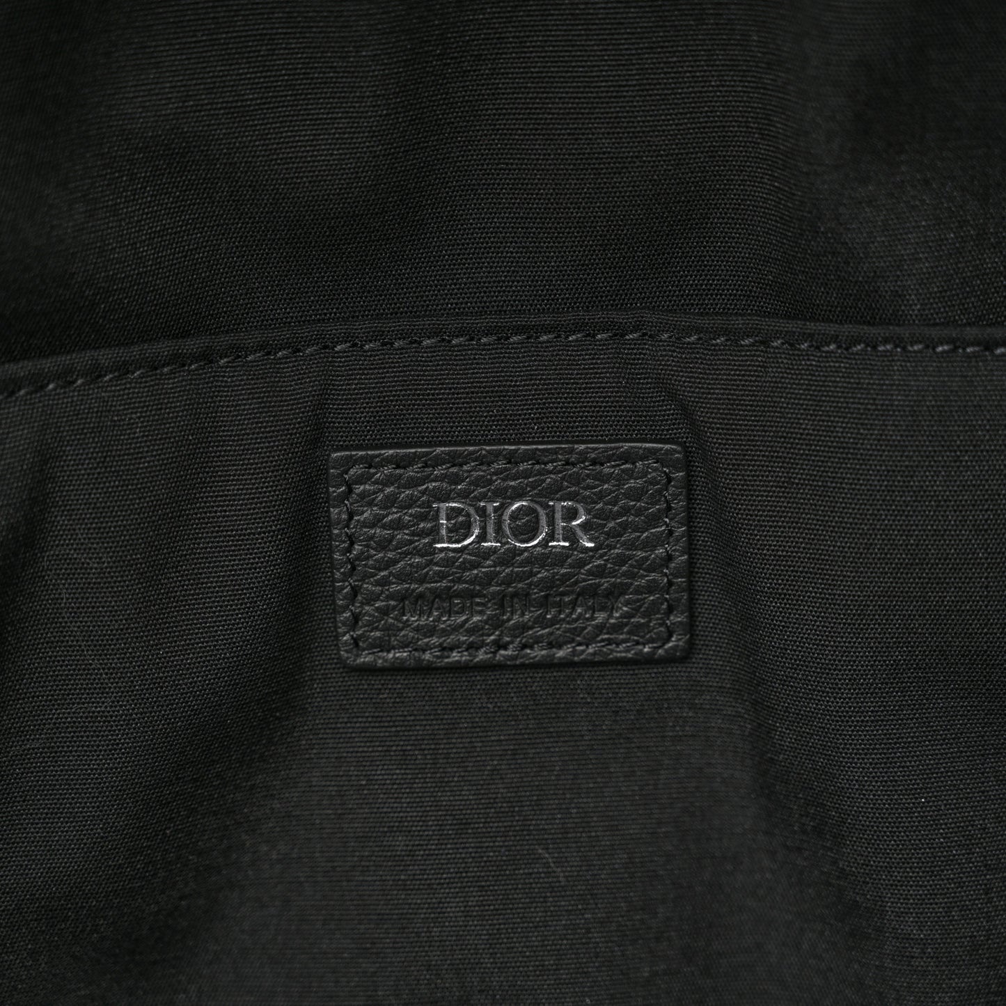 Oblique Maxi Calfskin Rider Kid's Backpack Beige Blue