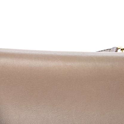 Celine Calfskin Suede Whipsnake Medium Trapeze Black Dune 27 of 29