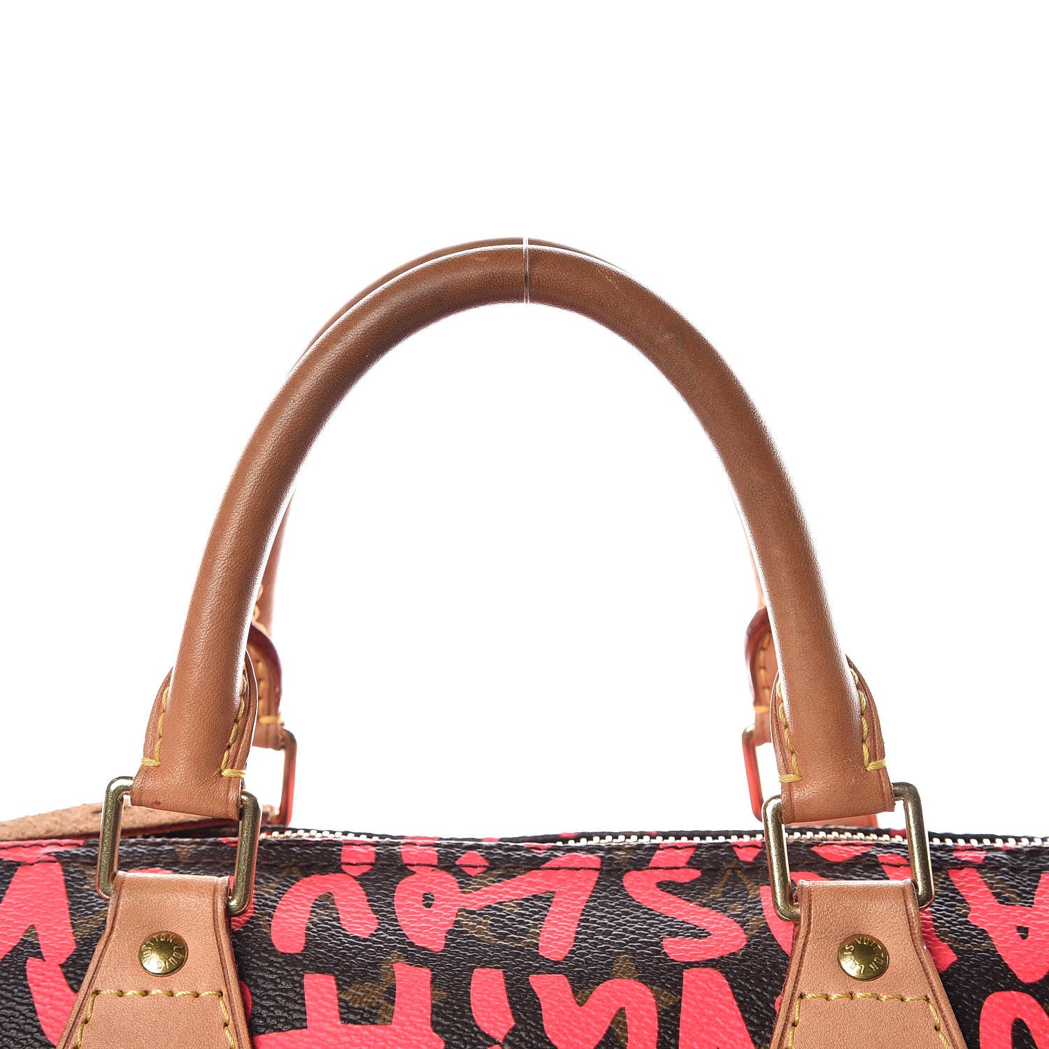 Louis Vuitton Monogram Graffiti Speedy 30 Fuchsia 16 of 16