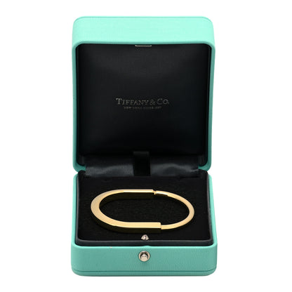 Tiffany 18K Yellow Gold Tiffany Lock Bangle Bracelet 5 of 5