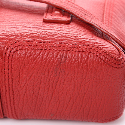 3.1 Phillip Lim 3.1 Textured Calfskin Mini Pashli Satchel Red 12 of 18