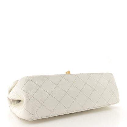 Chanel Aged Calfskin Quilted 2.55 Reissue 225 Flap White 4 of 15