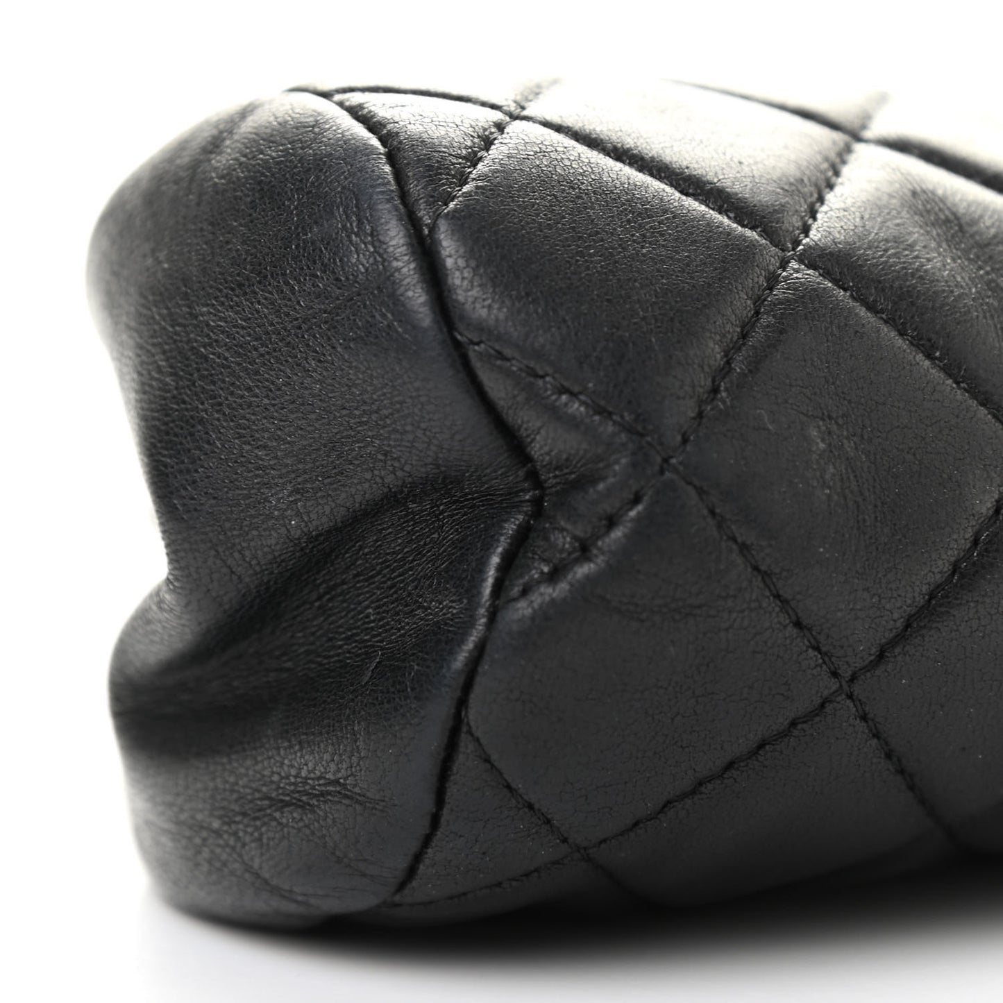 Lambskin Quilted Timeless Clutch Black