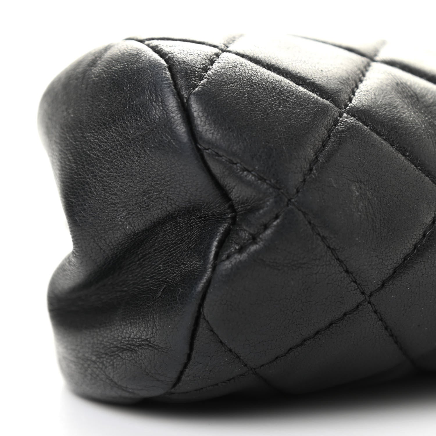 Chanel Lambskin Quilted Timeless Clutch Black 9 of 15